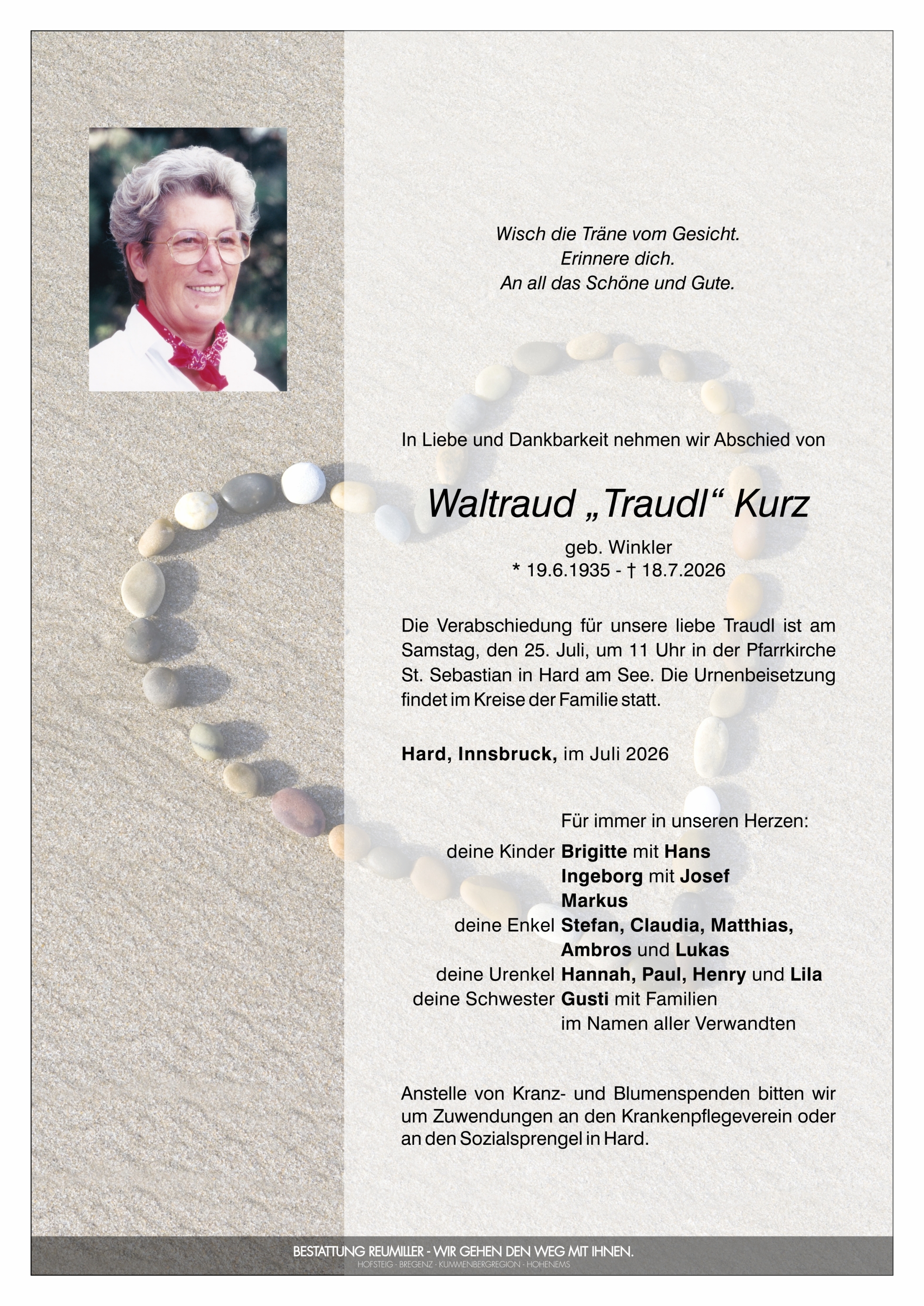 Waltraud "Traudl" Kurz